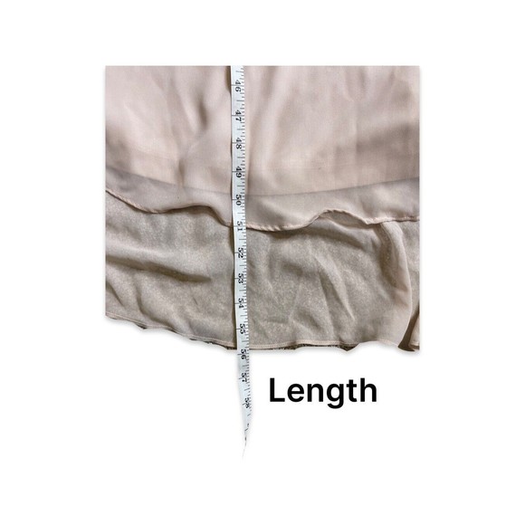 Birdy Gray Bridesmaids Dress Large Convertible Chiffon Champagne Blush Pockets - Picture 5 of 13